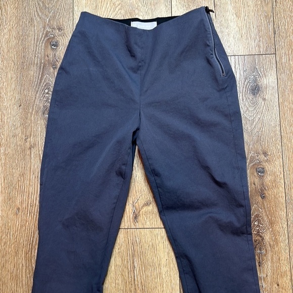 Everlane The Side Zip Stretch Cotton Pant in Slate Gray Size 2 - Picture 5 of 10